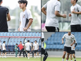 【写真特集】“ロス五輪世代”U-21日本代表は今夜GL第2節へ! UAE戦に向けて前日練習:FW編1(6枚)