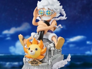 ワンピース ワールドコレクタブルフィギュア 麦わらストア ALL ABOARD！-モンキー・D・ルフィ ギア5-【商品仕様・画像】本日より麦わらストアにて発売開始／オンラインは13時発売