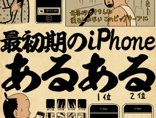 最初期のiPhoneあるあるでござる