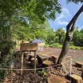 【広場の名前の由来を予想！】深大寺の鬼太郎茶屋の跡地"まんくう広場"になっていた！