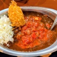 金沢系「カレーの市民アルバ秋葉原本店」で「トマトバジルカレー」