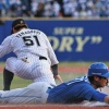 日ハム江越、1443日ぶり安打「どうしても出塁したかった」