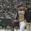 【vs西武】日ハム堀が3回途中で降板　指先を気にしながらマウンドを降りる