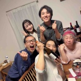 『パリから帰国した友人のワイン会』の画像