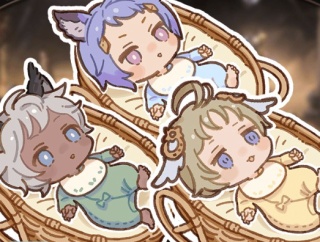 【グラブル】オイラのビームで仲間たちが赤ちゃんに！？エイプリルフールイベント『はぴ・ぱに・べいびー』開催！