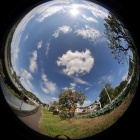 『円周魚眼レンズによる2022年秋の雲②　2022/10/24』の画像