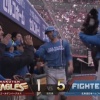 【vs.楽天】日ハム、8回に上川畑のタイムリーで再び4点差に！江越が好走塁！