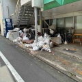 ゴミ捨て場がカオス