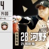 【ソフトバンクvs日ハム21回戦】2（左）杉谷