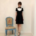 ☆Sale70％OFF★ドリスワンピ★黒×白、残りわずか☆