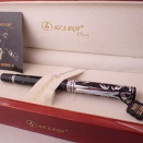 綺麗な万年筆  ⑩　SZ.LEQI　928　楽騎「思竹」スチール