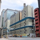 地上34階「日本橋室町一丁目地区第一種市街地再開発事業」既存建物の解体状況！高層部は共同住宅となる三越前駅直結の再開発（2026.8.9）