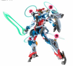 最終話の頭部開閉、エフェクトを再現！「HG 1/144 GQuuuuuuX（エンディミオン・ユニット覚醒時）」本日より予約開始！
