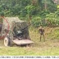 キューバ軍、対空牛車を配備