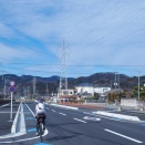 定峰峠の茶屋と大内沢の花桃