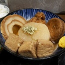 おでん定食とちょぃ刺
