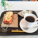 春日井八事町にある生地＆雑貨のお店に併設されたカフェ/珈琲＆菓子ecole