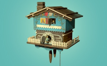 Vault-Tecのカッコー時計