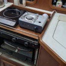 IHコンロとスチームトースター取付け