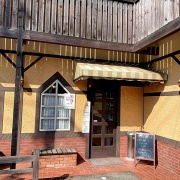 姫路　デミハンバーグ定食♪《白ばら》