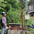 NO-482 井戸水、弟の訃報、札幌へ、さくらんぼ山へ、余市川で鮎釣り、丘珠空港から松本、畑が大変なことに、メールのトラブル、庭木、土葬の会の取材など