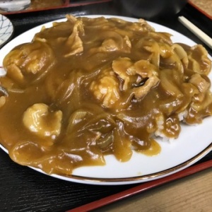千葉県 野田市 やぶ栄 お蕎麦屋さんのカレー丼を頼んだら色々サービスだらけになったエピソード 大食いグルメなランチ