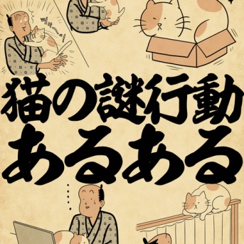 猫の謎行動あるあるでござる