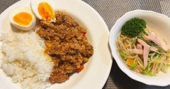 小さ過ぎですが＆簡単キーマカレー