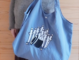 かわいくて機能的。ムーミン（ニョロニョロ）刺繍のエコバッグが想像以上だった ＠PR
