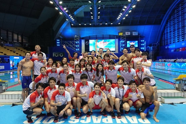 2018 アジア大会/パンパシ水泳 トビウオ日本代表 競泳女子400m個人メドレー 清水咲子 選手支給 JOC公式 大会使用レーシングスイムウェア 応援ありがとうございました。 : TOBIUO JAPAN Journal