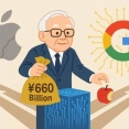 ウォーレン・バフェット氏、アルファベットの株を6600億円を取得。Appleの株は売却