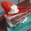 今朝の甘い物　シャトレーゼ　ケーキ　ミックスベリー