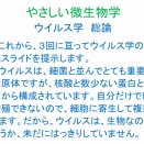 「やさしい免疫学」講義スライド (5)　ウイルス学総論