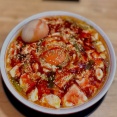 激辛🔥東成区にある『麺匠 輪』で麻婆豆腐ラーメンを味わう🍜【東成区深江北】