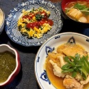 鬼の霍乱＆鶏もも肉のみぞれ煮