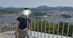 【2025広島家族旅行２】尾道観光開始♬まずは千光寺山ロープウェイ＆艮神社へ