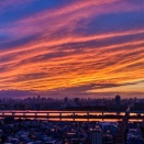 夕焼けと東京スカイツリー（2026年9月5日）