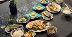 ピーマンの肉詰めとかの夜ごはん