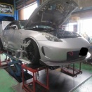 Z33とFD3S　アライメント調整