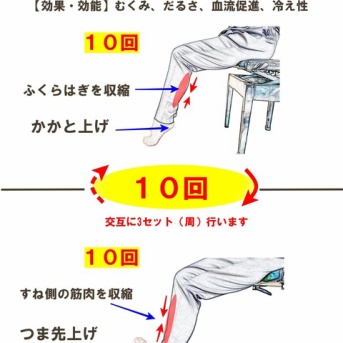 むくみと怠さを解消させてくれる「おくすり」ストレッチ