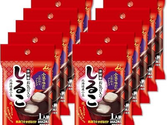 【950円】井村屋 お気に入りしるこ 1人前 34g×12個がアウトレット特価