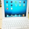 iPadのキーボードが便利。LOGICOOL ウルトラスリム キーボードカバー TK710WH