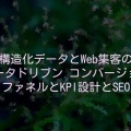 Web集客のデータドリブン コンバージョンファネルとKPI設計