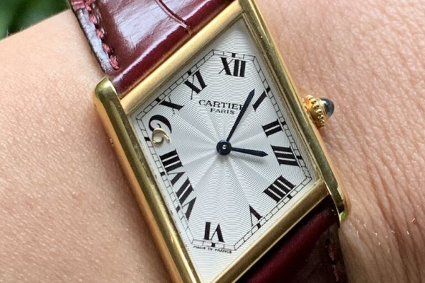 Cartier clock カルティエクロック1998年製 ASM0254_39131074_CARTIER_TRAVE