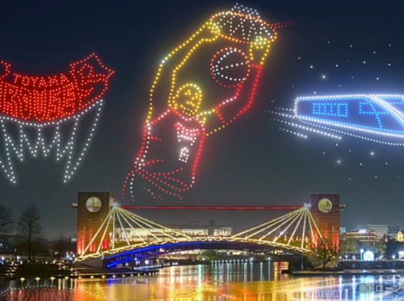 一夜限りのドローンショー！富山の夜空を彩る！『環水公園』で『TOYAMA Night Canvas（トヤマ・ナイト・キャンバス）』開催。4月24日（予備日4月25日）