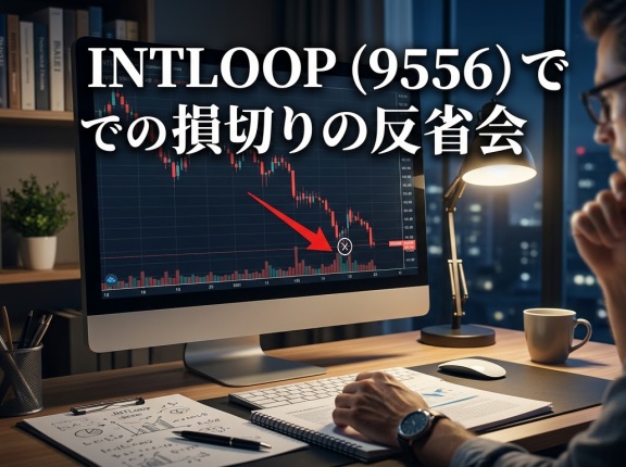 INTLOOP（9556）での損切りの反省会