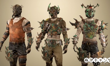 ラストレイダーの軽装備 / 中装備 / 重装備