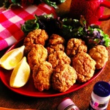 『大勢でワイワイ★クリスマス等にも!香味野菜やスパイスで減塩仕様でも香りよく美味♪「豆腐たっぷりフワフワ仕上げdeスパイシー粗びきチキンナゲット」【レシピ1960】【スパイス大使】』の画像