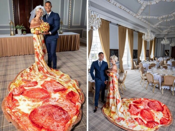 外国人「センスがぶっ飛んでるウェディングドレスを集めてみたｗｗｗ」