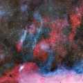 M8北側の星雲 Ha OIII